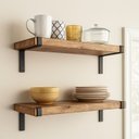 Ver imagem 4 de Kit 4 Mãos Francesas Invertidas 20x11 Cm Preto Aço Estilo Industrial - Nv752