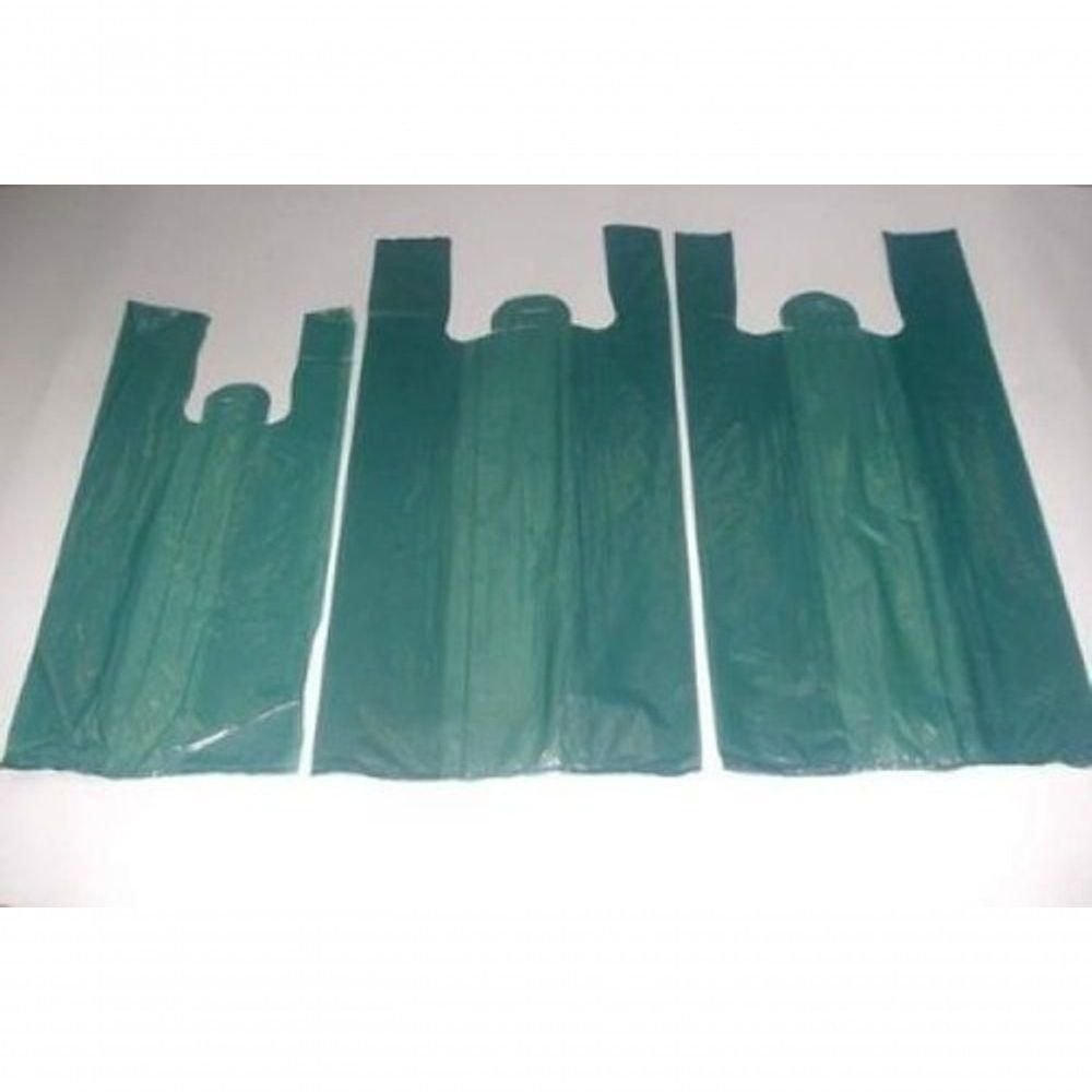 Sacola Reciclada 70 X 90 Verde Pacote com 1 Kg 20 Unidades - 2