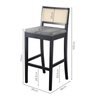 Conjunto Mesa Bistrô com 2 Banquetas Tiê CabeCasa MadeiraMadeira - 3