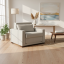 Ver imagem 1 de Sofa Cama Solteiro Sofia 1 Lugar 110cm com Pés de Madeira Talento Móveis