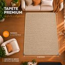 Ver imagem 4 de Tapete Sisal Art 1140 Sala Quarto Escritório Clean