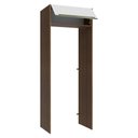 Ver imagem 5 de Porta-geladeira 83 Cm 1 Porta Basculante Rustic/branco Veludo Lux Madesa