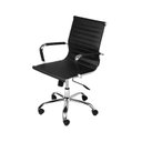 Ver imagem 5 de Kit 4 Cadeiras Escritório Diretor Esteirinha Corino com Rodizio 9901