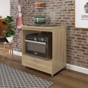 Ver imagem 1 de Balcão para Cooktop 4 Bocas 1 Gaveta 1 Nicho para Forno Completa Móveis