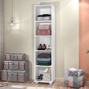 Ver imagem 4 de Multiuso Marry com Espelho Organizador Sapateira Branco