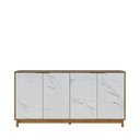 Ver mais imagens de Buffet Aparador 4 Portas com Marmorizado 160cm Ibiza Yescasa