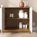 Ver imagem 4 de Buffet Aparador 4 Portas com Marmorizado 160cm Ibiza Yescasa