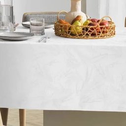 Toalha de Mesa Retangular 8 Cadeiras 1,60m X 2,70m Sempre Limpa Karsten:urban Branco - 4