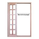 Ver imagem 2 de Porta Balcão de Correr de Madeira Padrão Cedro Purgato Reto Bat.14 Cm- 2.15(a) X 1.30(l)