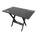 Ver imagem 3 de Conjunto Mesa Dobrável Madeira 110x70 com 6 Cadeiras Jack Preta - Tarimatã