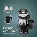 Ver imagem 6 de Espremedor Suco Laranja Limão Estrator Industrial 500w Bivolt Copo de 700ml 1 Peneira e 2 Carambolas