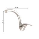 Ver imagem 3 de Misturador Monocomando para Cozinha Balcão 7001 C 55 Meber Metais Cromado