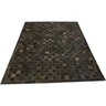 Tapete de Couro Marrom Café 1,70x2,20 com Bordas - 1