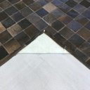Ver imagem 3 de Tapete de Couro Marrom Café 1,70x2,20 com Bordas