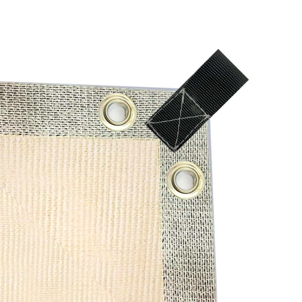 Sombrite 80% Permeavel Bege 6x1 Bainha e Ilhós - 2
