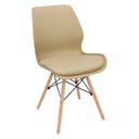 Ver imagem 1 de Cadeira Charles Eames Eiffel Rubi Sili Eiffel - Bege