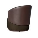 Ver imagem 3 de Kit 2 Poltronas para Recepção Escritório e Clínica - Veludo - Sv Decor:marrom