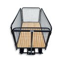 Ver imagem 4 de Carrinho de Carga Plataforma Gradeado 300 Kg Rolwes