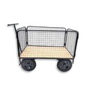 Ver imagem 1 de Carrinho de Carga Plataforma Gradeado 300 Kg Rolwes