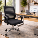 Ver imagem 4 de Kit 3 Cadeiras Escritório Ergonômica Mesh Relax Ajustável Preto