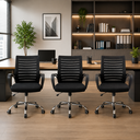 Ver imagem 7 de Kit 3 Cadeiras Escritório Ergonômica Mesh Relax Ajustável Preto