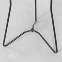 Ver imagem 4 de Mesa Lateral Filete Redonda Preto e Louro Freijó Abra Casa