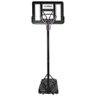 Tabela de Basquete Móvel Portátil Altura Ajustável 3,10m Aro 48cm - 4