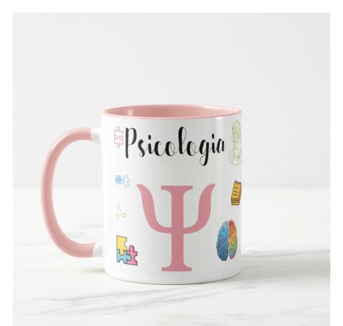 Caneca Personalizada Profissões Presente Psicologia - 2