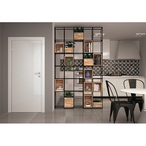 KIT PORTA PRONTA ROHDEN - ELEGANCE 80X210 - Batente regula de 11 a 23 cm - 7