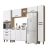 Cozinha Compacta Íris 5 Peças Cartagena/Branco - PR Móveis - 1