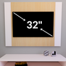 Painel para Tv até 42 Polegadas Painel Ripado Sala Quarto - Brovália - 11