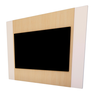 Painel para Tv até 42 Polegadas Painel Ripado Sala Quarto - Brovália - 7