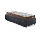 Ver imagem 7 de Base Box Cama Solteirão Sapateira Linho Cinza e Colchão Relax Adorabile Ecoflex 96x203