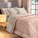 Ver imagem 3 de Edredom Casal Altenburg Algodão Lux 200 Fios Plumi Rosa Lille