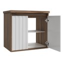 Ver imagem 2 de Gabinete para Banheiro 60cm 1 Porta 1 Gaveta Alice 