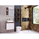 Ver imagem 1 de Gabinete para Banheiro 60cm 1 Porta 1 Gaveta Alice 