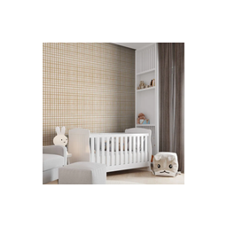 Papel de Parede Infantil Vinílico- Xadrez Picnic Revoada- 4442 Bobinex. - 3