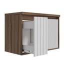 Ver imagem 5 de Gabinete para Banheiro 80cm 2 Portas 1 Gaveta Alice