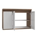 Ver imagem 2 de Gabinete para Banheiro 80cm 2 Portas 1 Gaveta Alice