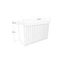 Ver imagem 4 de Gabinete para Banheiro 80cm 2 Portas 1 Gaveta Alice