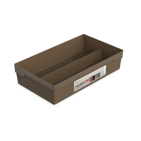 Organizador Plástico Para Armário Gaveta C80/2 Camurça