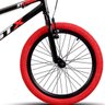 Bicicleta Bmx Aro 20 Stx Freio V-brake Preto Pneu Vermelho - 3