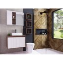 Ver imagem 1 de Espelheira para Banheiro 80cm 2 Portas Alice 