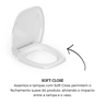Assento Sanitário Soft Closethema Branco Incepa Original - 5