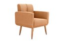 Ver imagem 2 de Poltrona Decorativa Havana Boucle Mostarda F493 - Matrix