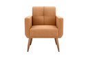 Ver imagem 3 de Poltrona Decorativa Havana Boucle Mostarda F493 - Matrix