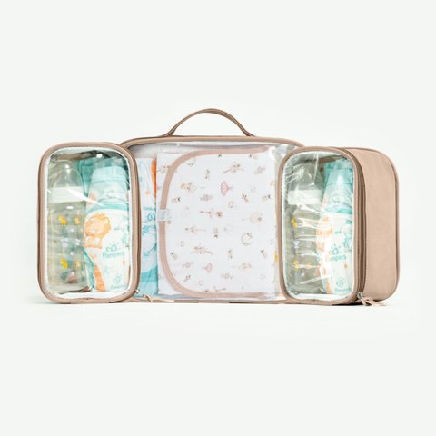 Kit com 3 Necessaire Glamour Rosa - Hug