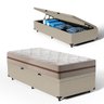 Cama Box Baú com Colchão de Molas Ensacadas Classic Pocket Solteiro 78cm - 1