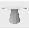 Mesa de Jantar Cone Base  Oitavada 90 cm com Tampo Off/Mel/Off - 2