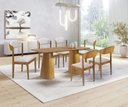 Ver imagem 1 de Sala de Jantar Moderna 6 Cadeiras 2x1 Brindisi Art Salas
